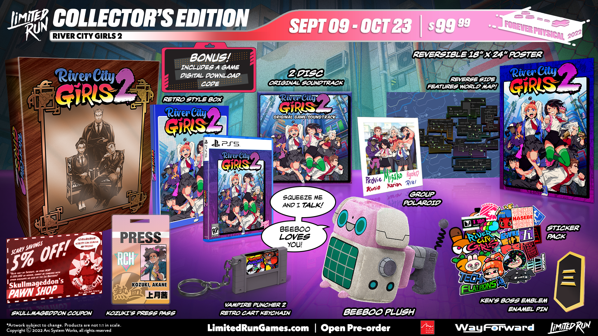 limited-run-river-city-girls-2-ps5-spiel-ultimate-edition image 3
