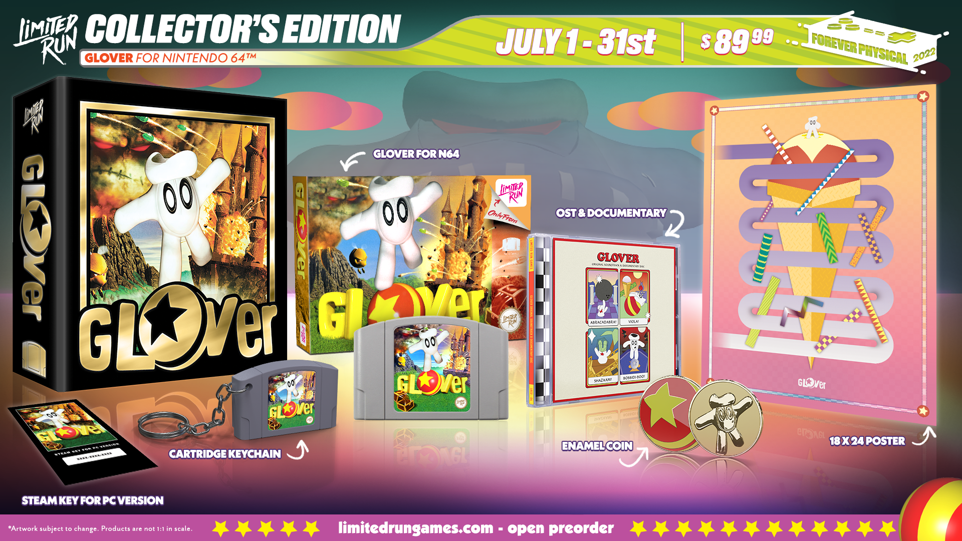 limited-run-games-glover-collectors-edition-n64-modul-retro image 3