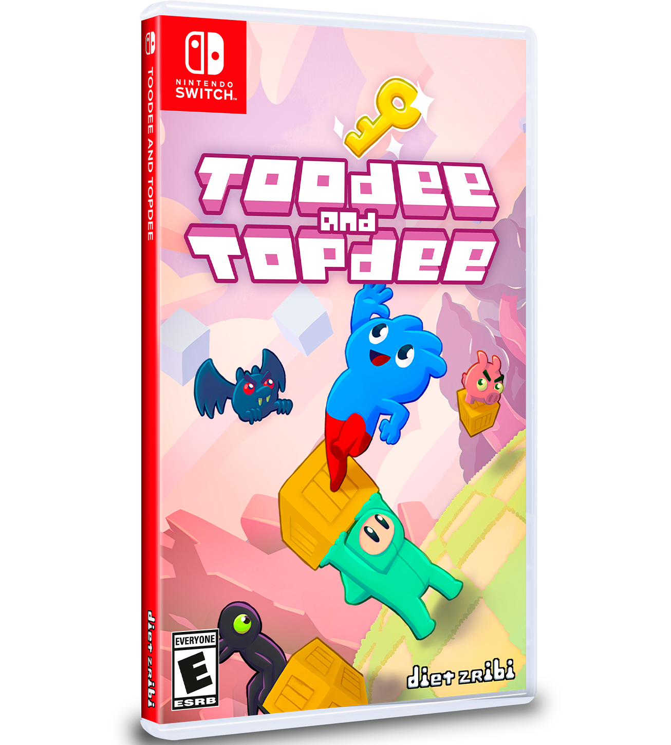 limited-run-toodee-and-topdee-switch-spiel-puzzle-platformer image 1
