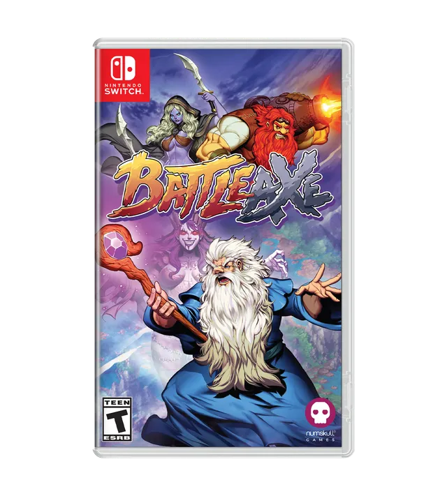 limited-run-battle-axe-switch-spiel-standard-edition-pixel-art image 1