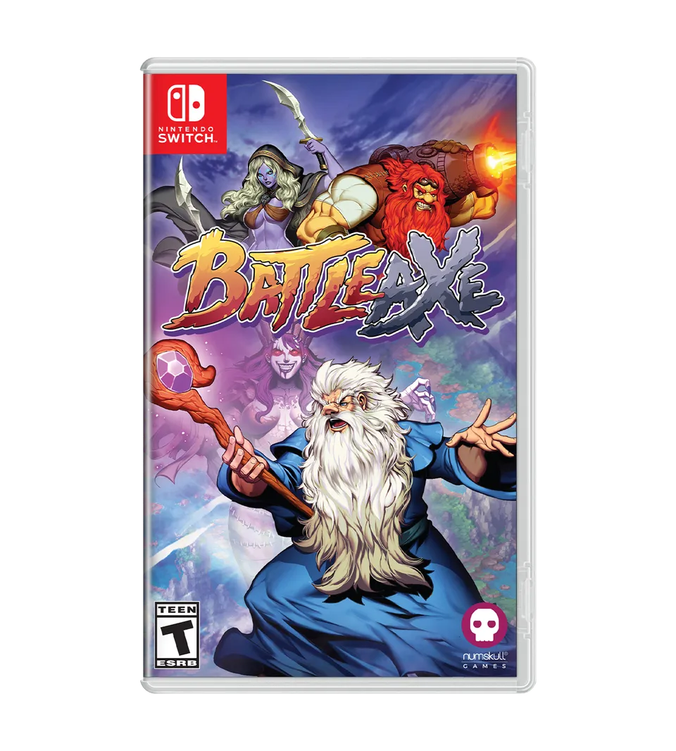 limited-run-battle-axe-switch-spiel-standard-edition-pixel-art image 1