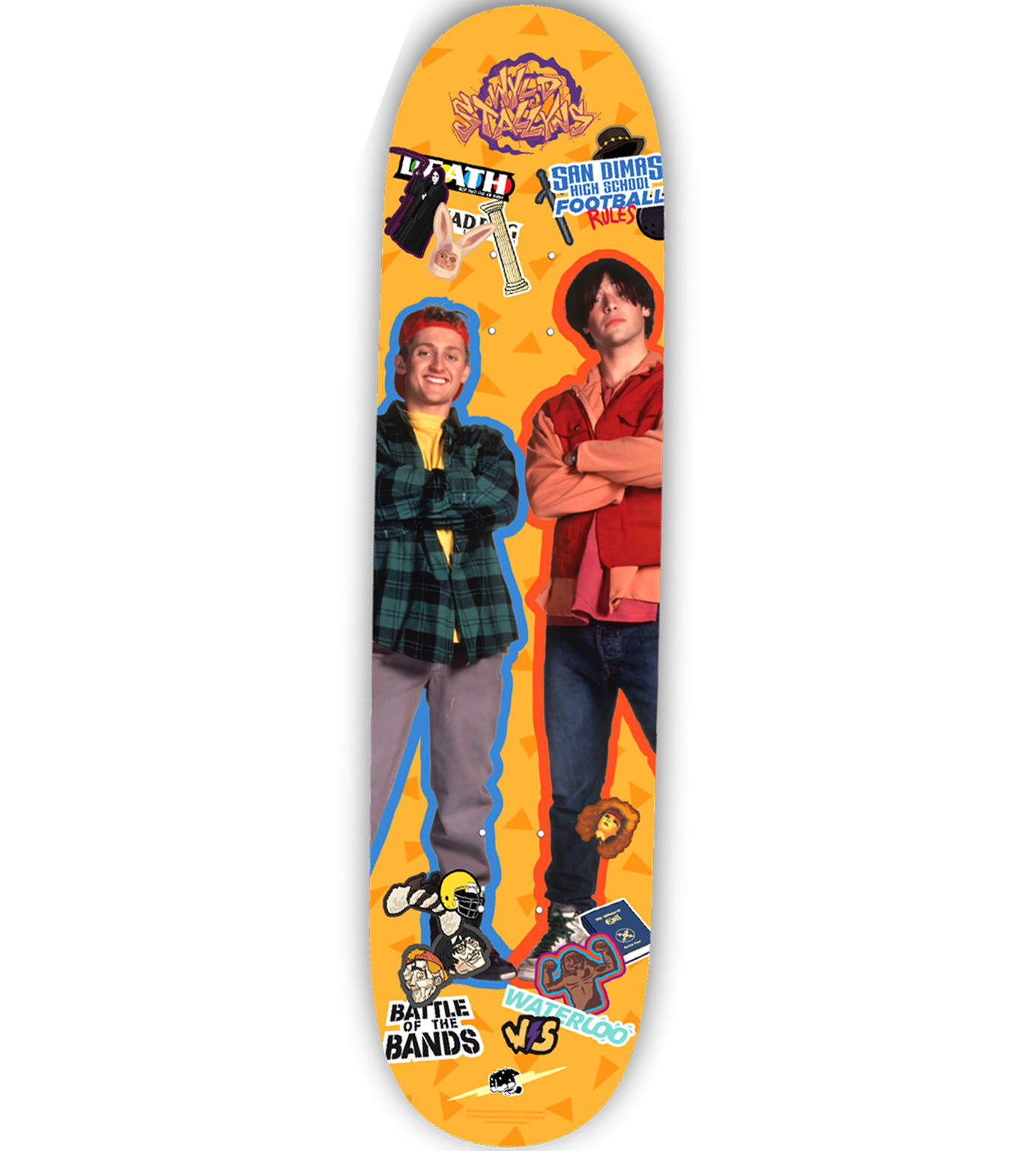 limited-run-bill-ted-s-excellent-retro-collection-skateboard-deck-8-zoll image 1