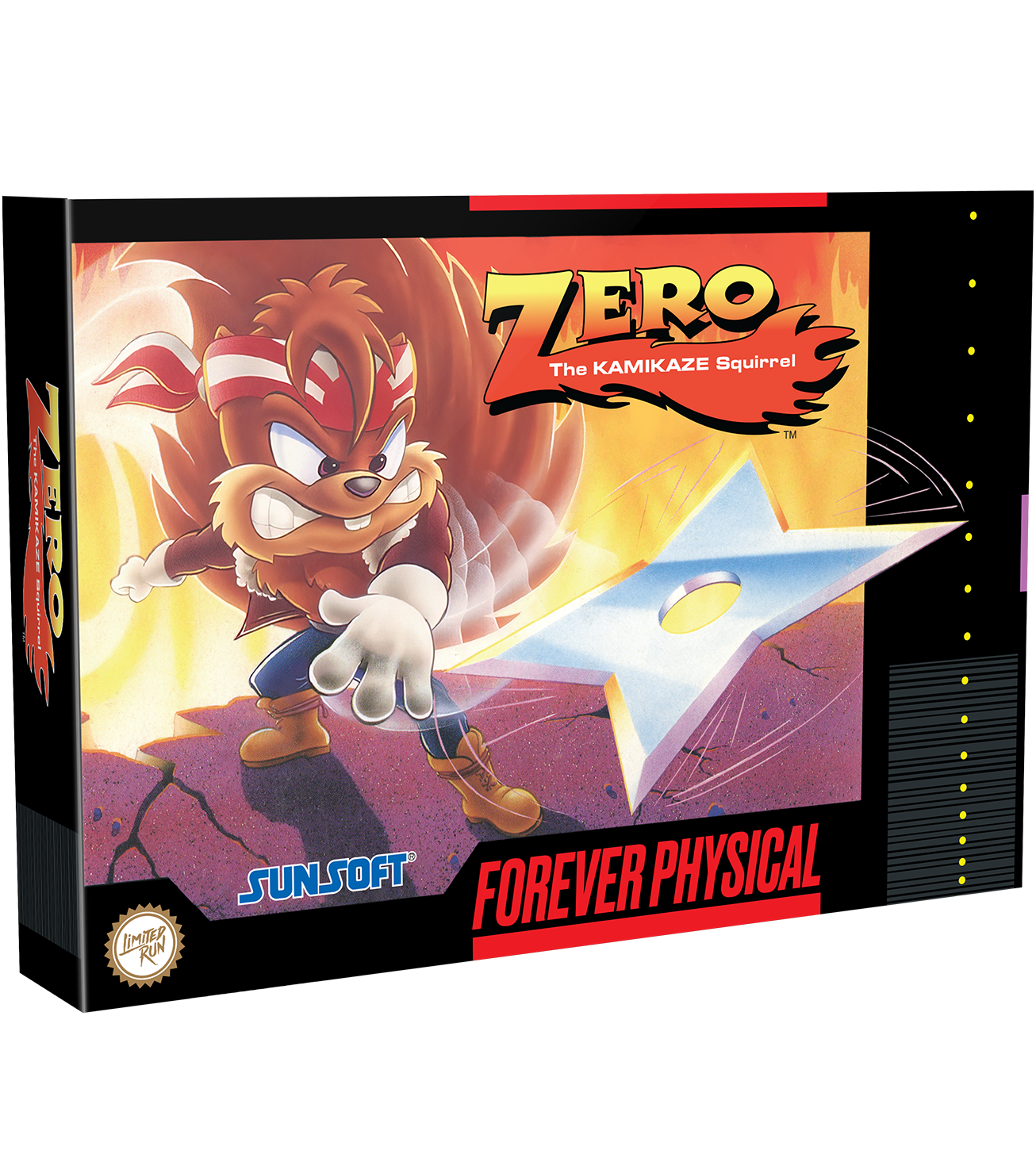limited-run-games-zero-kamikaze-squirrel-snes-modul-standard image 3