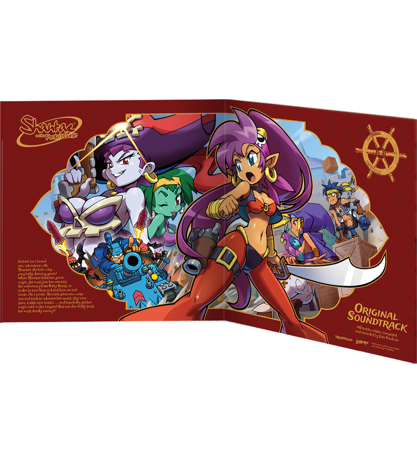 limited-run-shantae-pirate-s-curse-2lp-vinyl-soundtrack image 3