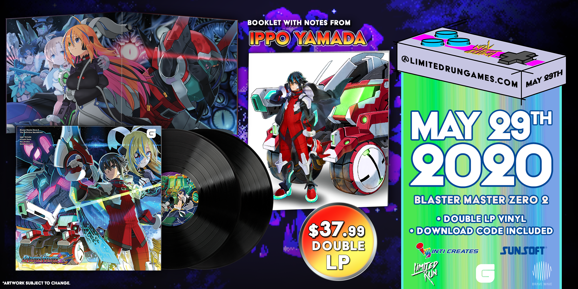 limited-run-blaster-master-zero-2-2lp-vinyl-soundtrack-180g image 4