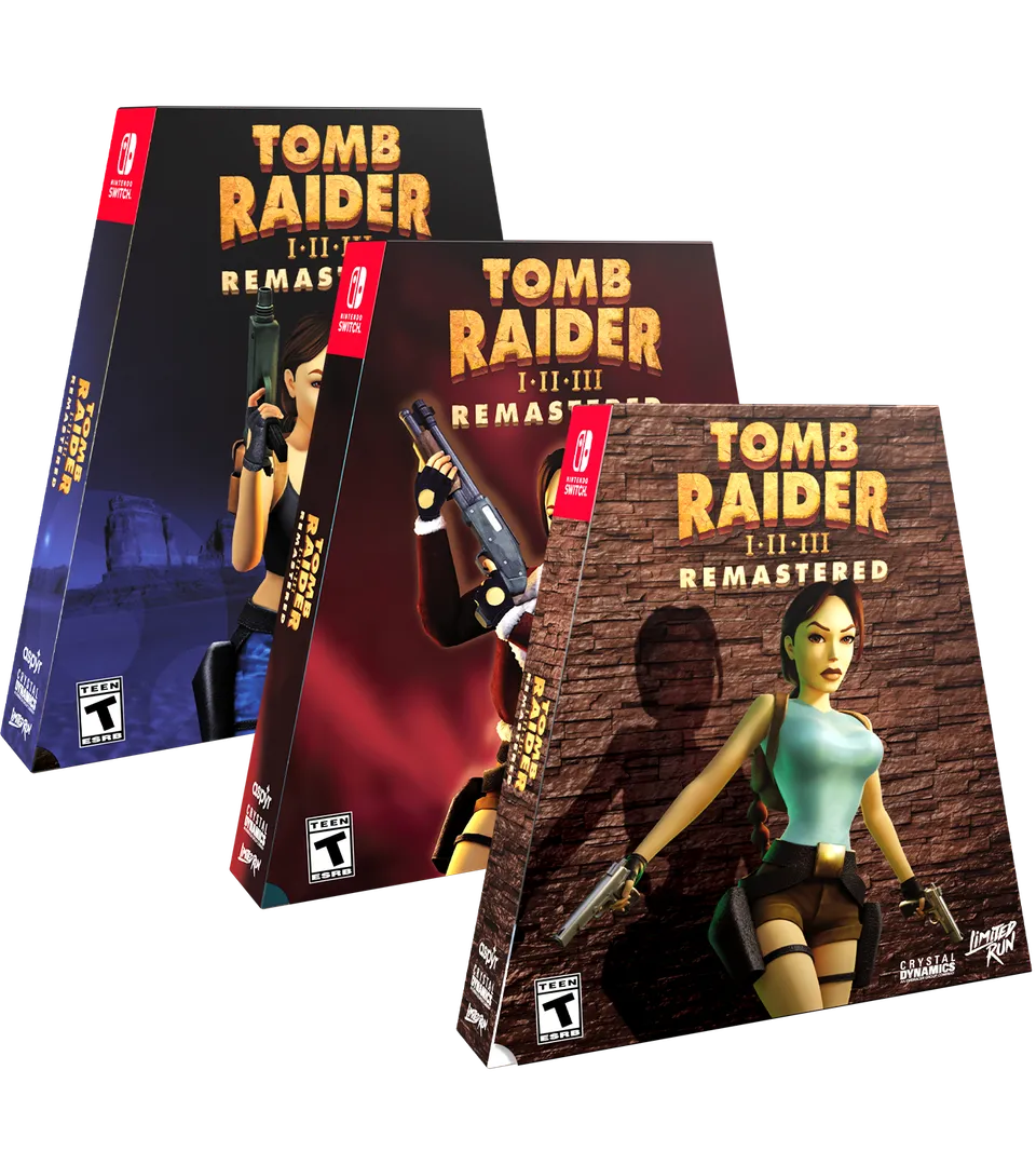 limited-run-tomb-raider-i-iii-remastered-switch-spiel-convention image 1