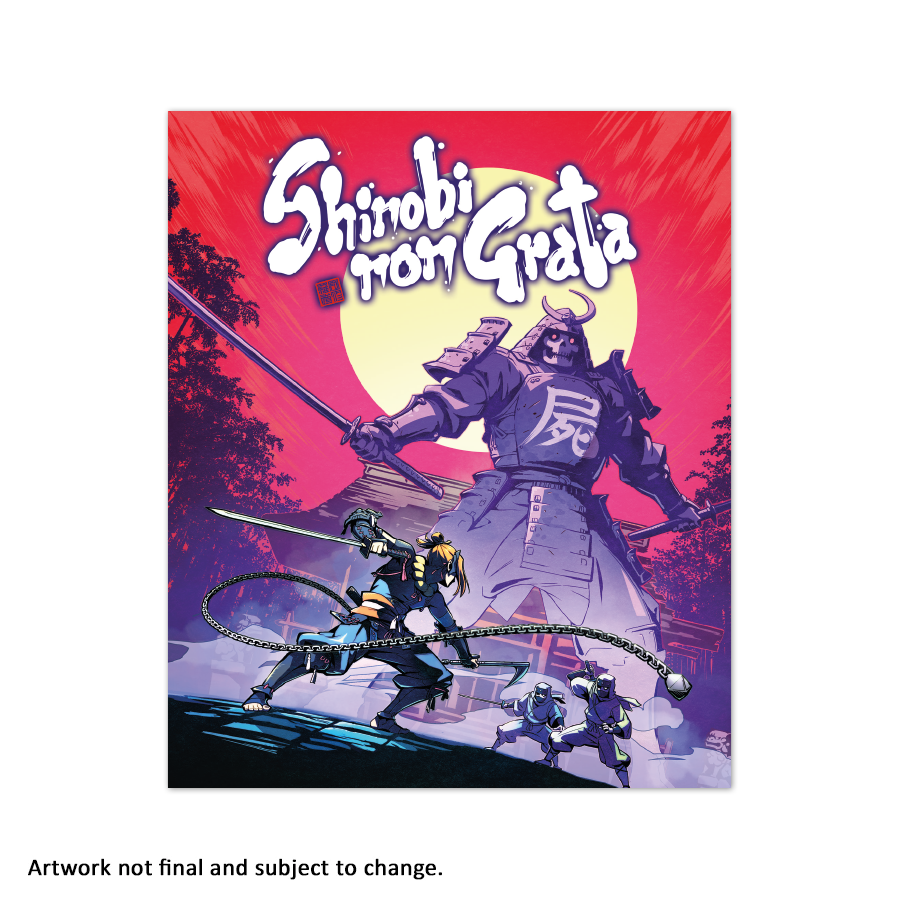 strictly-limited-art-card-shinobi-non-grata-artprint-aluminium-14x17 image 1