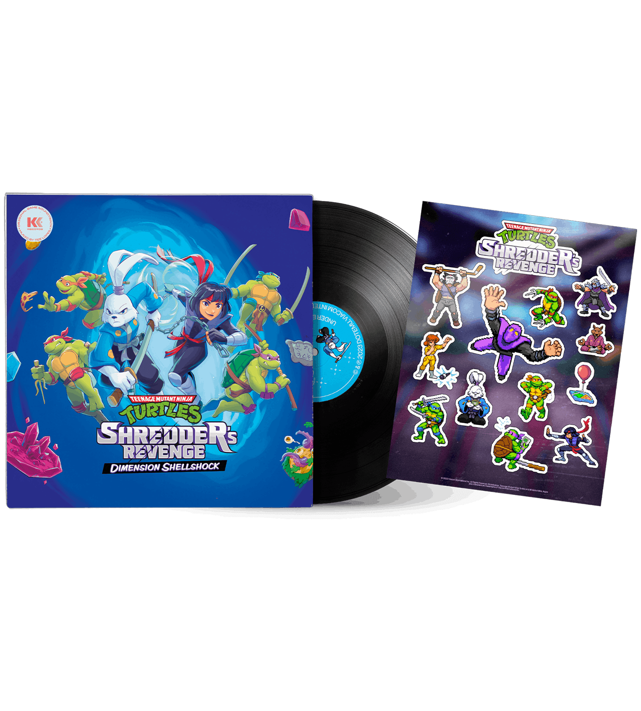 limited-run-tmnt-shredder-s-revenge-shellshock-vinyl-ost image 1