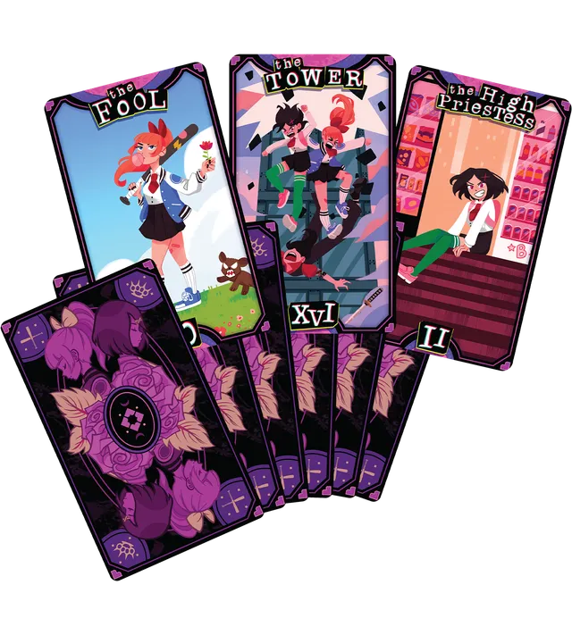 limited-run-games-river-city-girls-2-tarotkarten-deck-78-karten image 1
