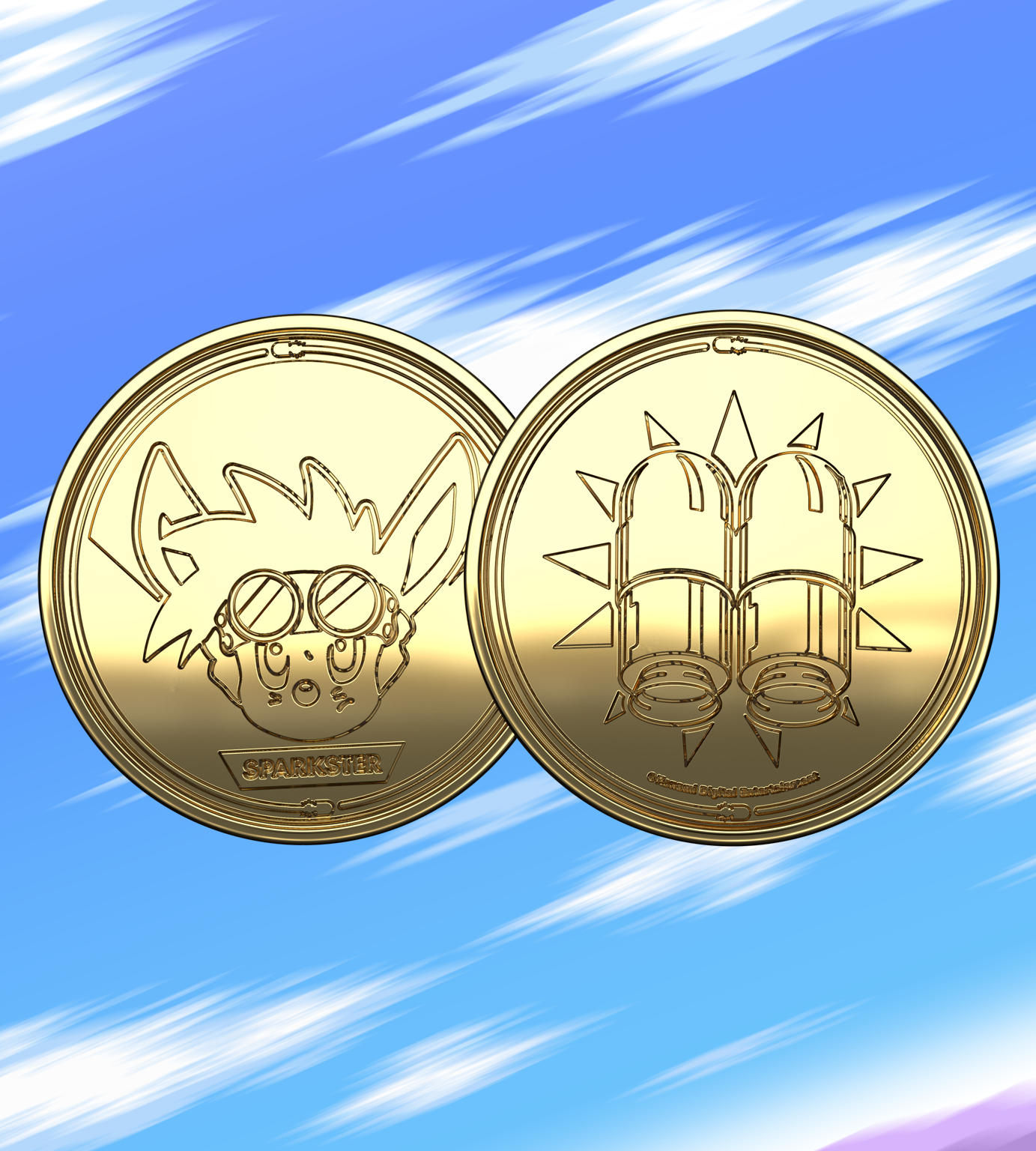 limited-run-rocket-knight-adventures-sammlerm-nze-metall image 2