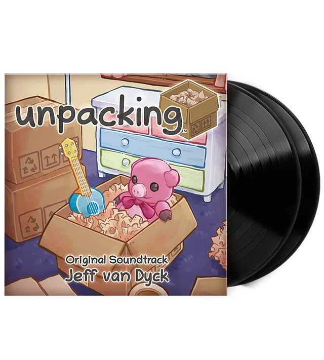 limited-run-unpacking-2lp-vinyl-soundtrack-jeff-van-dyck image 1
