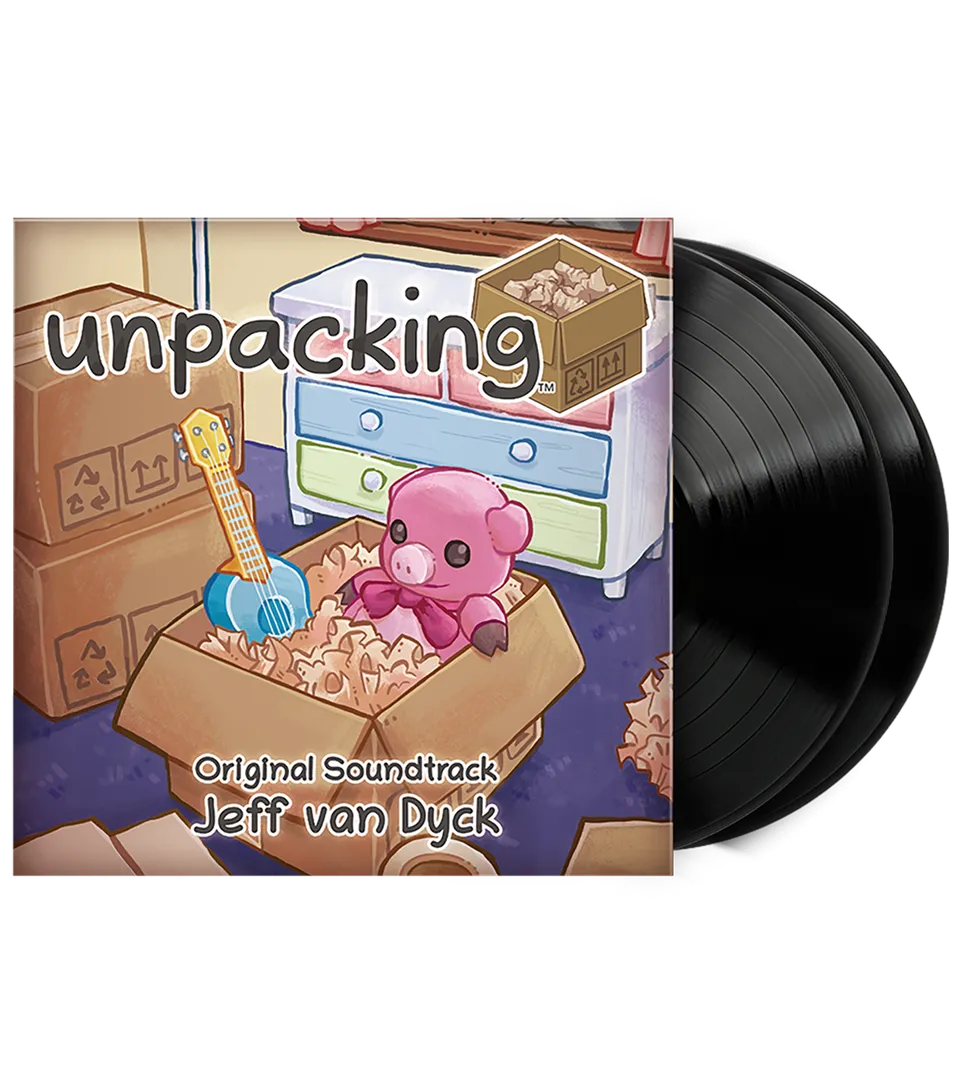 limited-run-unpacking-2lp-vinyl-soundtrack-jeff-van-dyck image 1