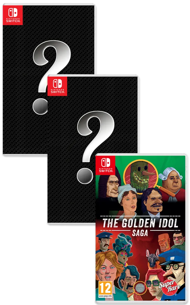 super-rare-games-pb-49-golden-idol-saga-switch-spiel-bundle-limitiert image 1