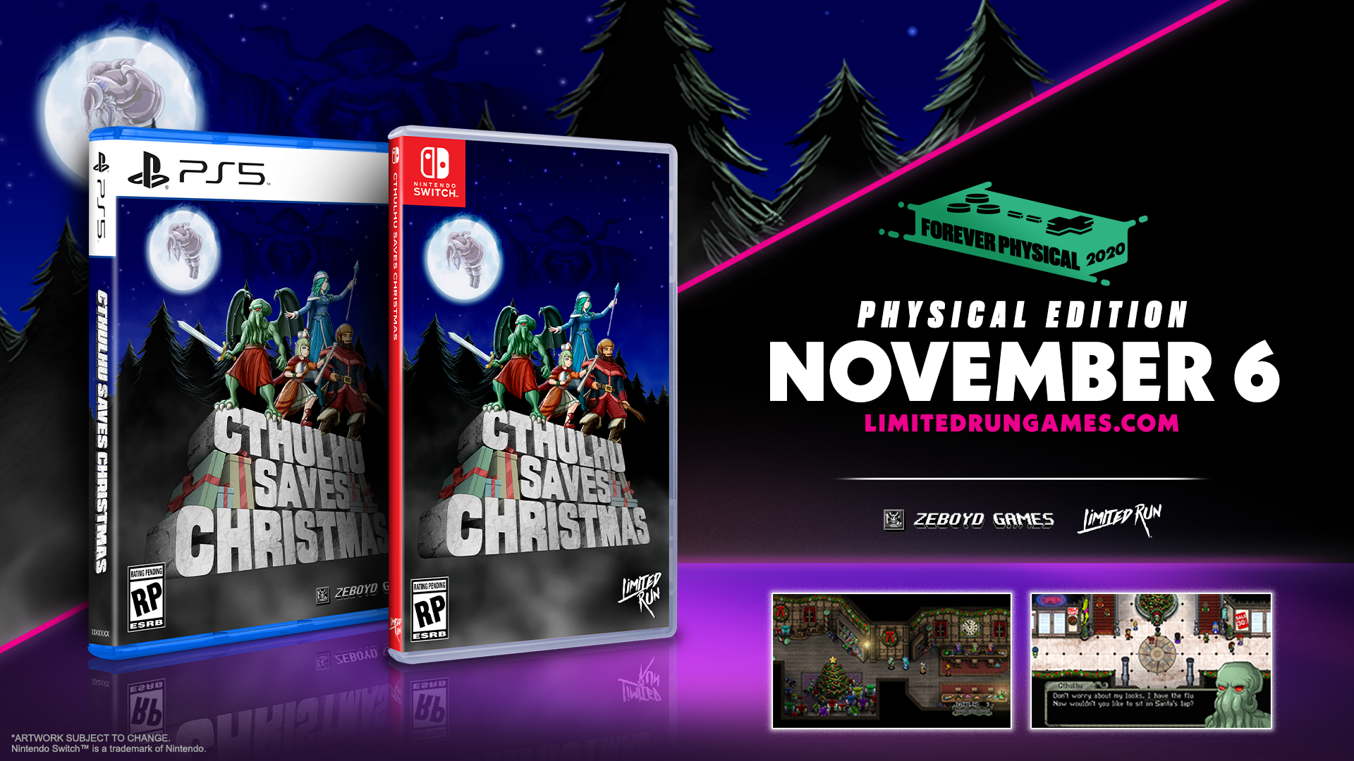 ps5-limited-run-1-cthulhu-saves-christmas-ps5-spiel-rpg image 2