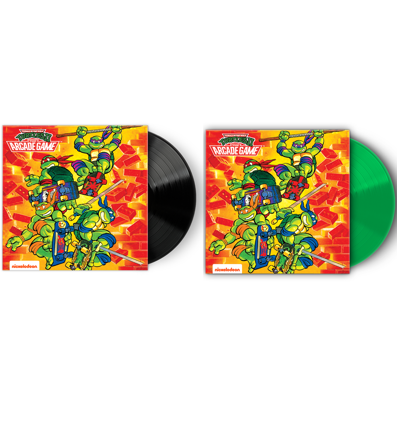 teenage-mutant-ninja-turtles-ii-arcade-vinyl-schallplatte-black-vinyl image 4