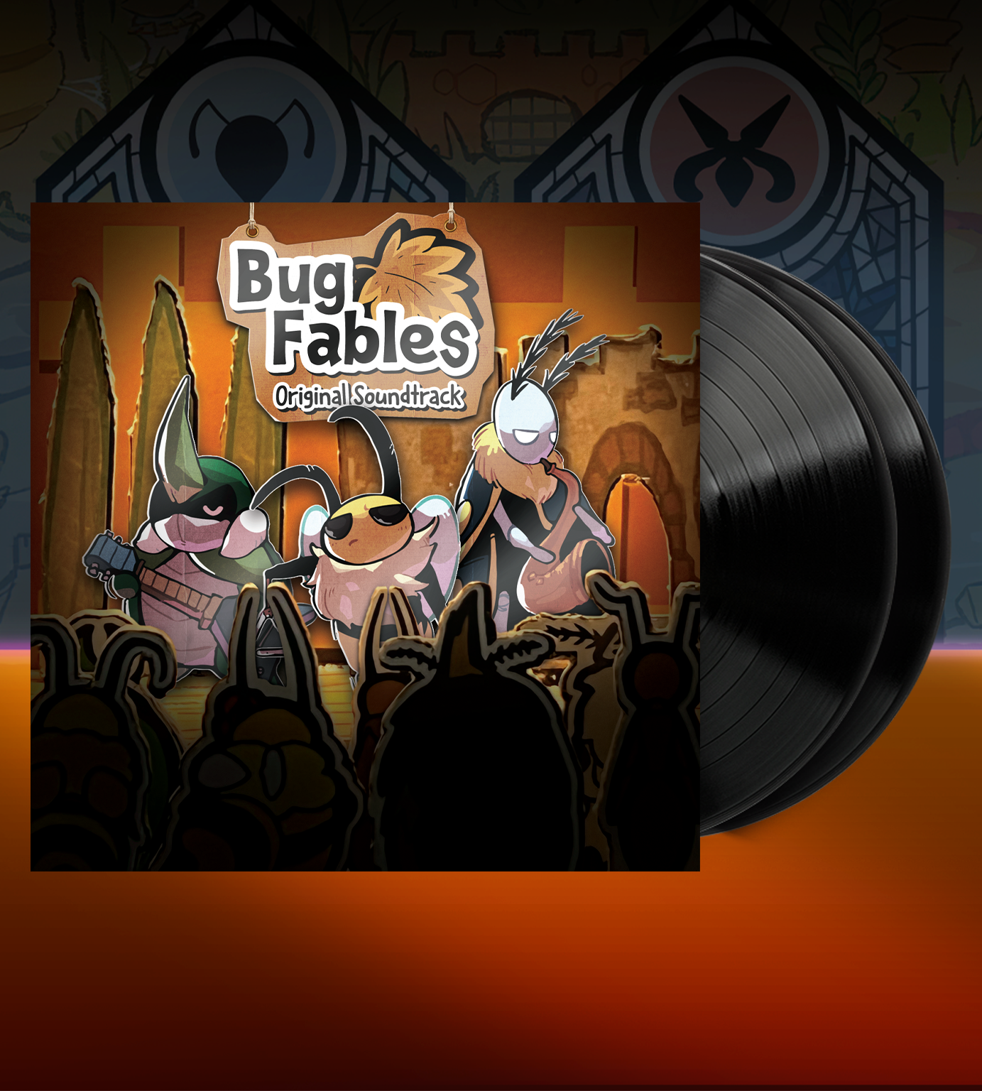 limited-run-bug-fables-2lp-vinyl-soundtrack-schallplatte image 2