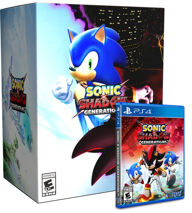 sonic-x-shadow-generations-ps4-collectors-edition-sammlerbox image 1