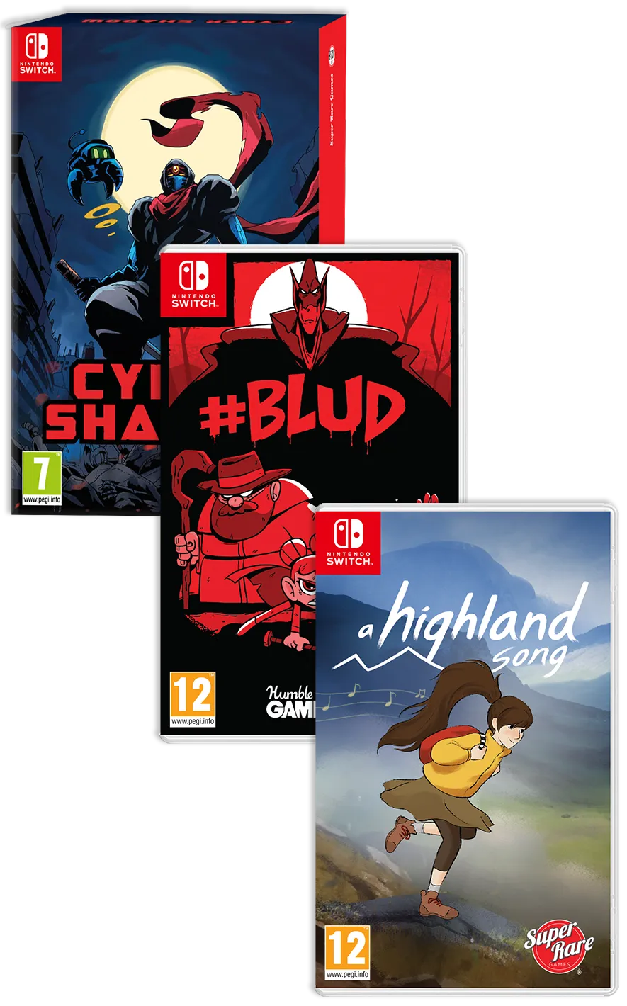 super-rare-pb-39-cyber-shadow-blud-highland-switch-bundle image 1