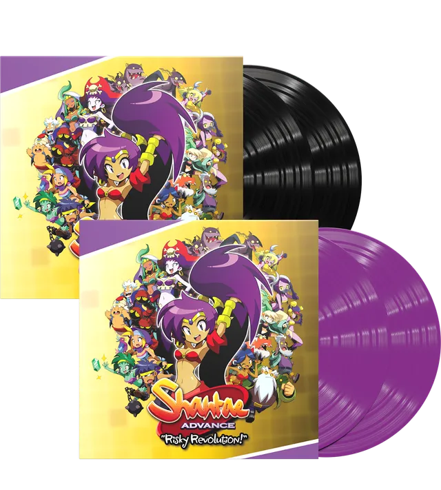 shantae-advance-risky-revolution-2lp-vinyl-soundtrack image 1