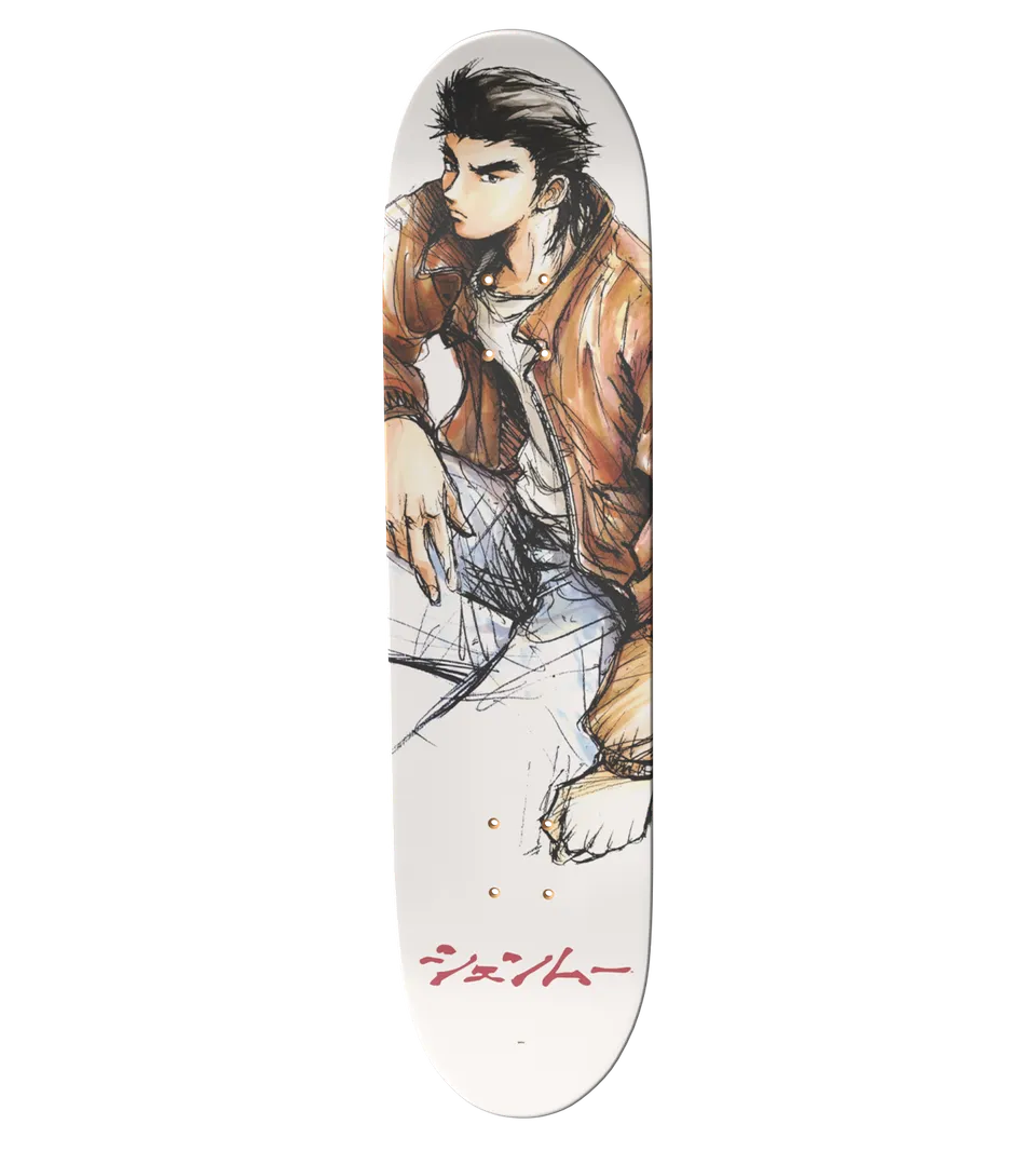 limited-run-games-shenmue-skate-deck-skateboard-limitiert image 1