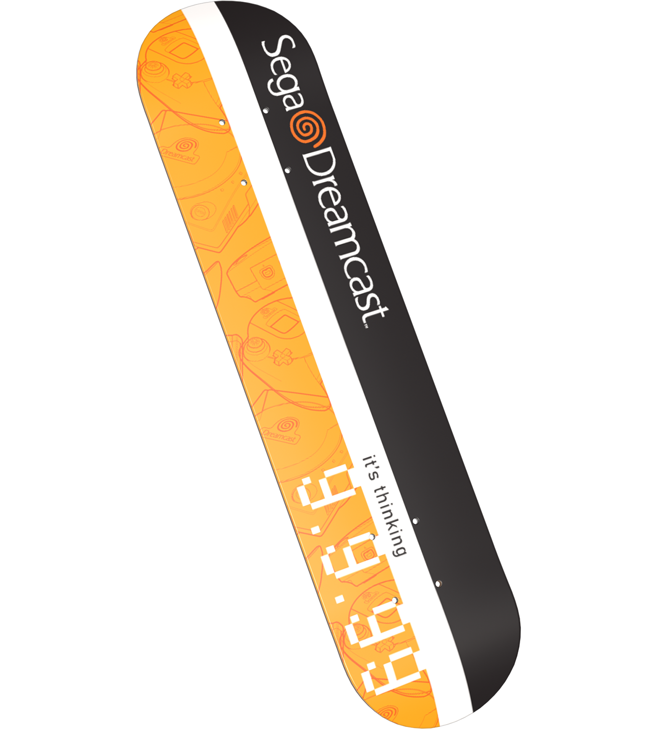 sega-dreamcast-skate-deck-skateboard-limited-run image 1