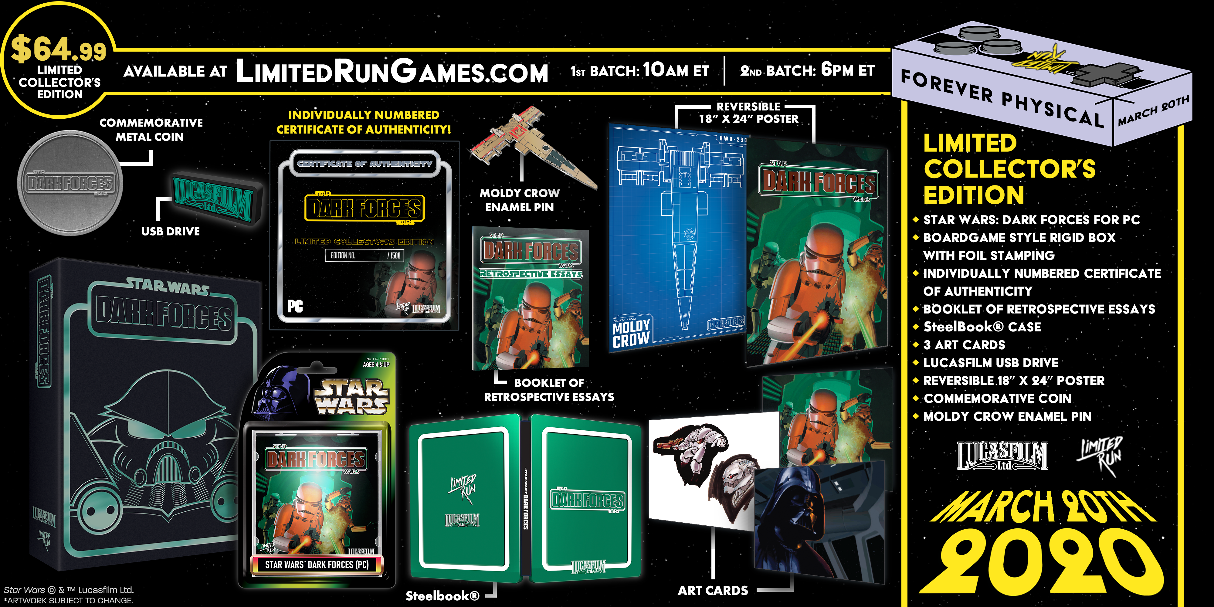 star-wars-dark-forces-collector-s-edition-pc-steelbook-shooter image 2