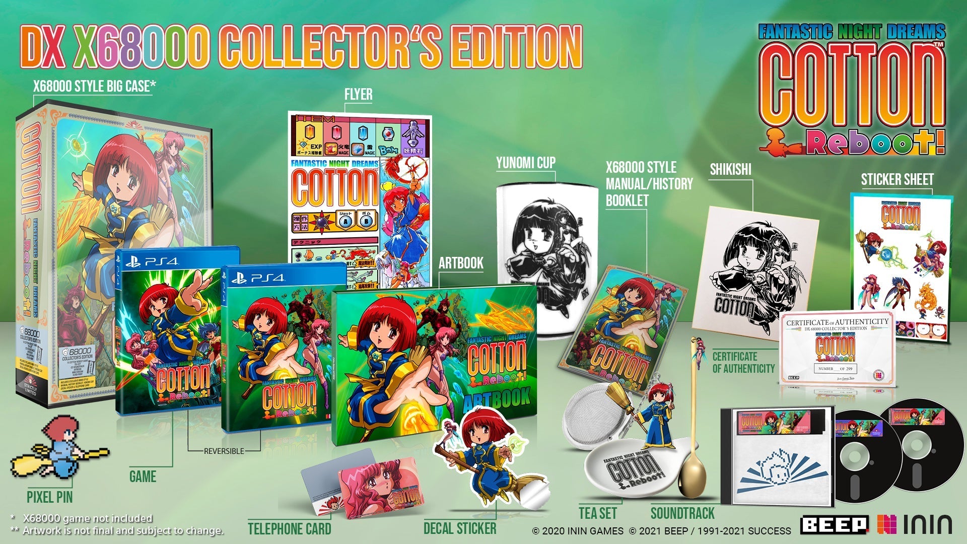inin-cotton-reboot-dx-x68000-ps4-sammleredition-shoot-em-up image 2