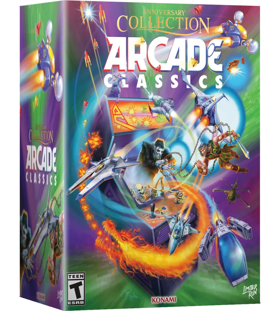 limited-run-487-konami-arcade-classics-anniversary-ultimate-ps4 image 1