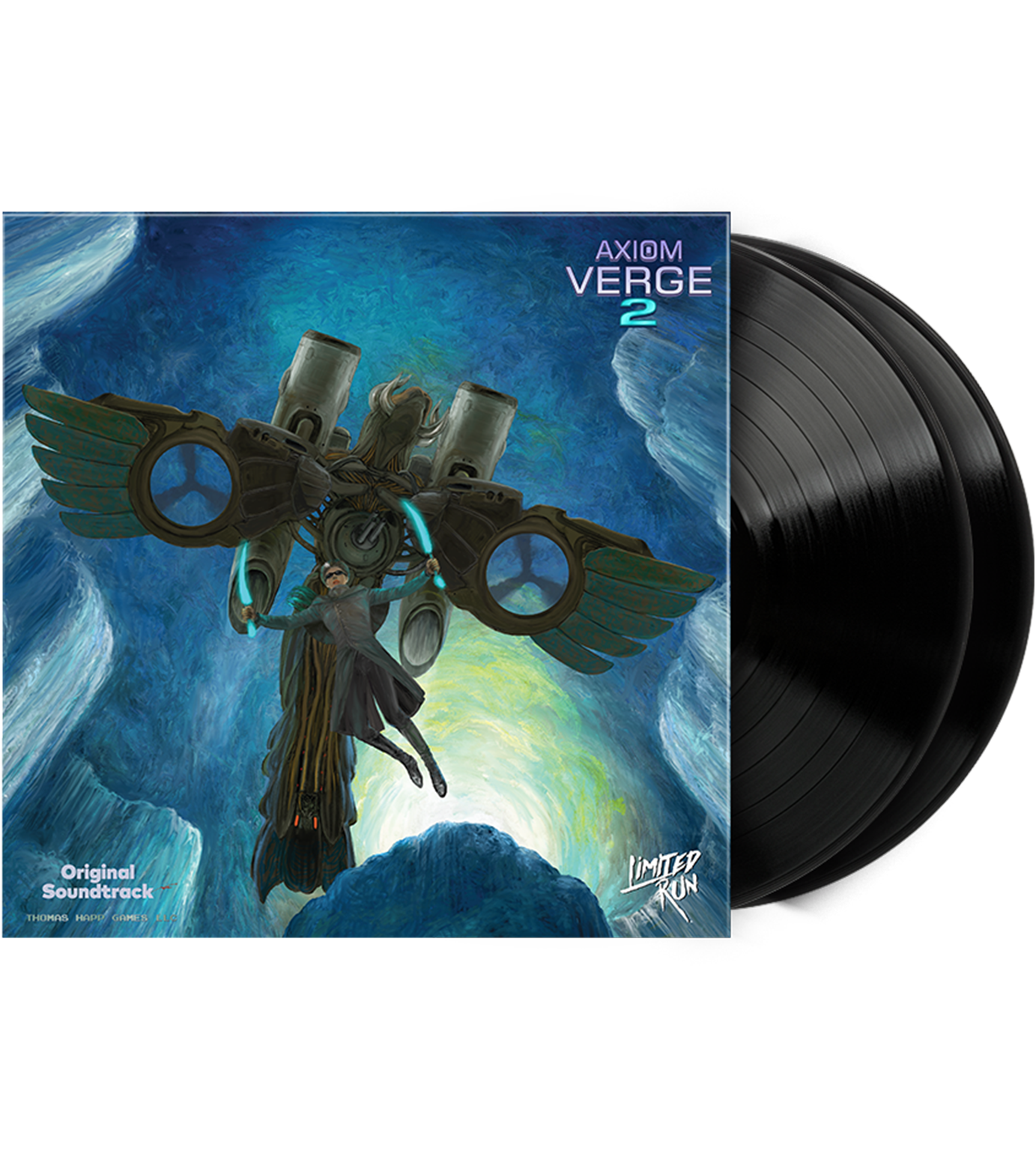 limited-run-games-axiom-verge-2-vinyl-soundtrack-2lp-schwarz image 3