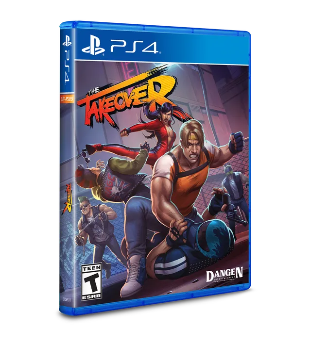 limited-run-games-408-the-takeover-ps4-spiel-beat-em-up image 1