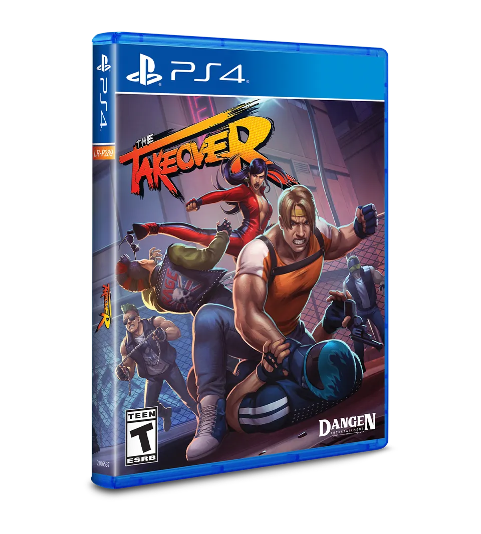 limited-run-games-408-the-takeover-ps4-spiel-beat-em-up image 1