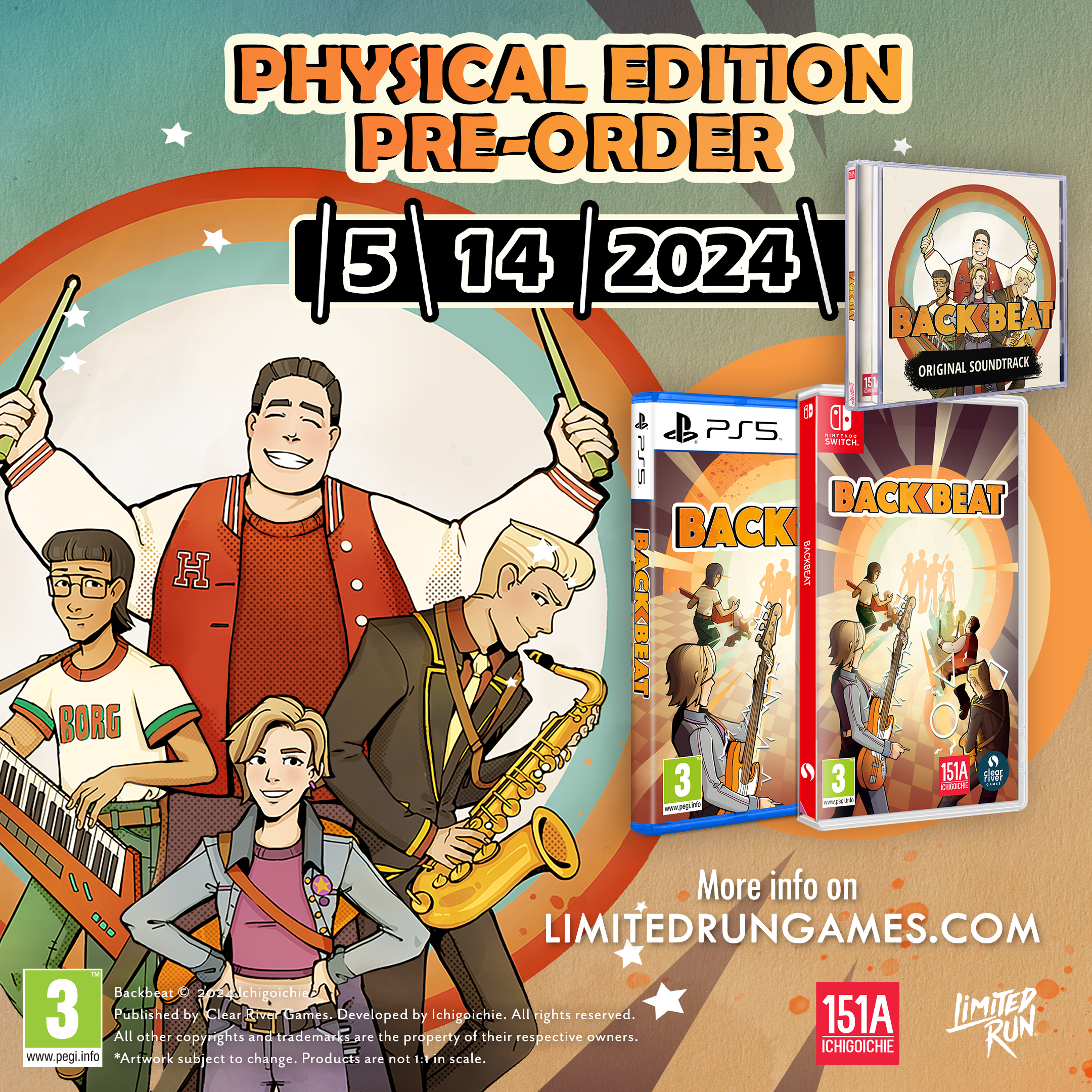 limited-run-backbeat-ps5-spiel-game-only-musik-puzzle image 2