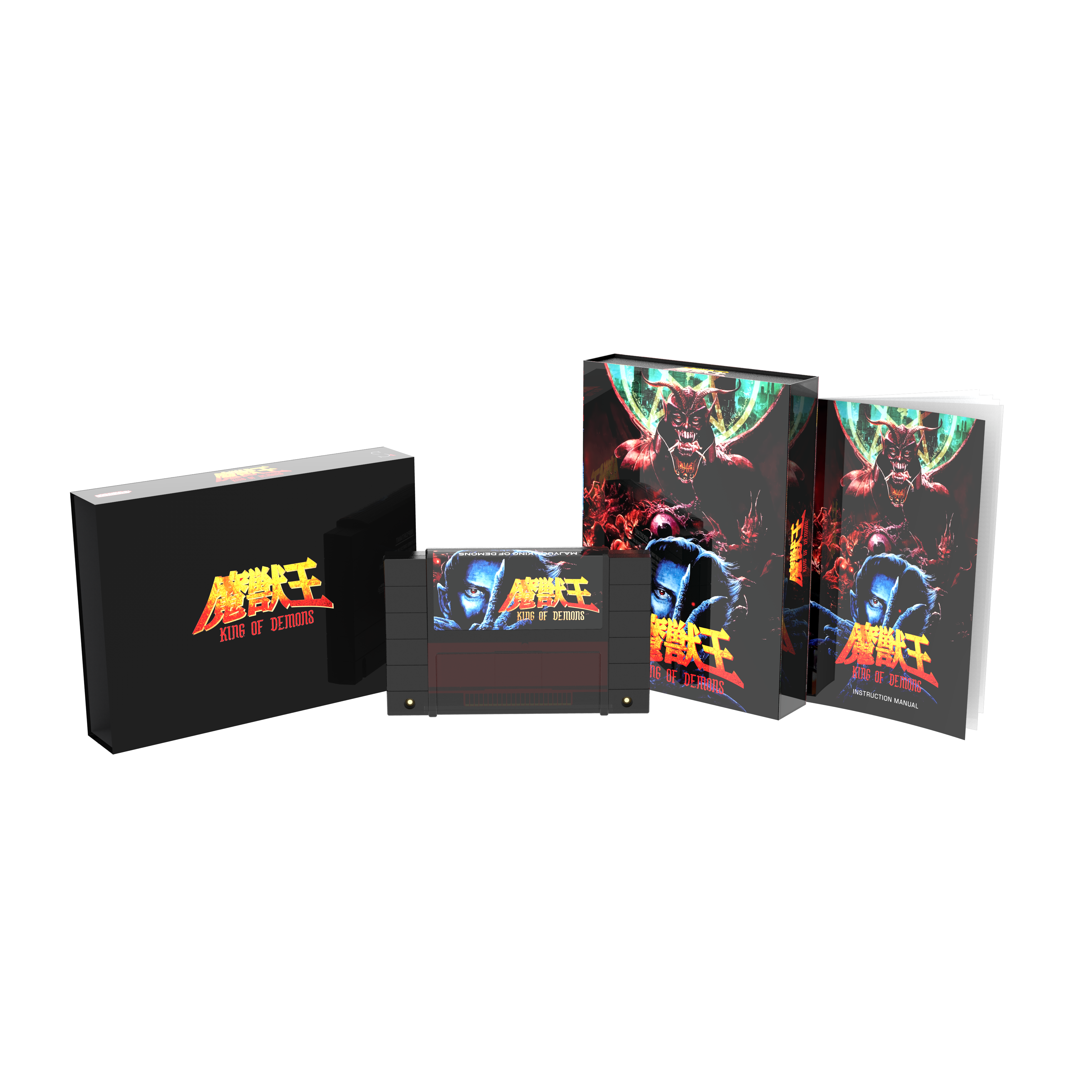 strictly-limited-majyuo-king-of-demons-collectors-edition-snes-modul image 3