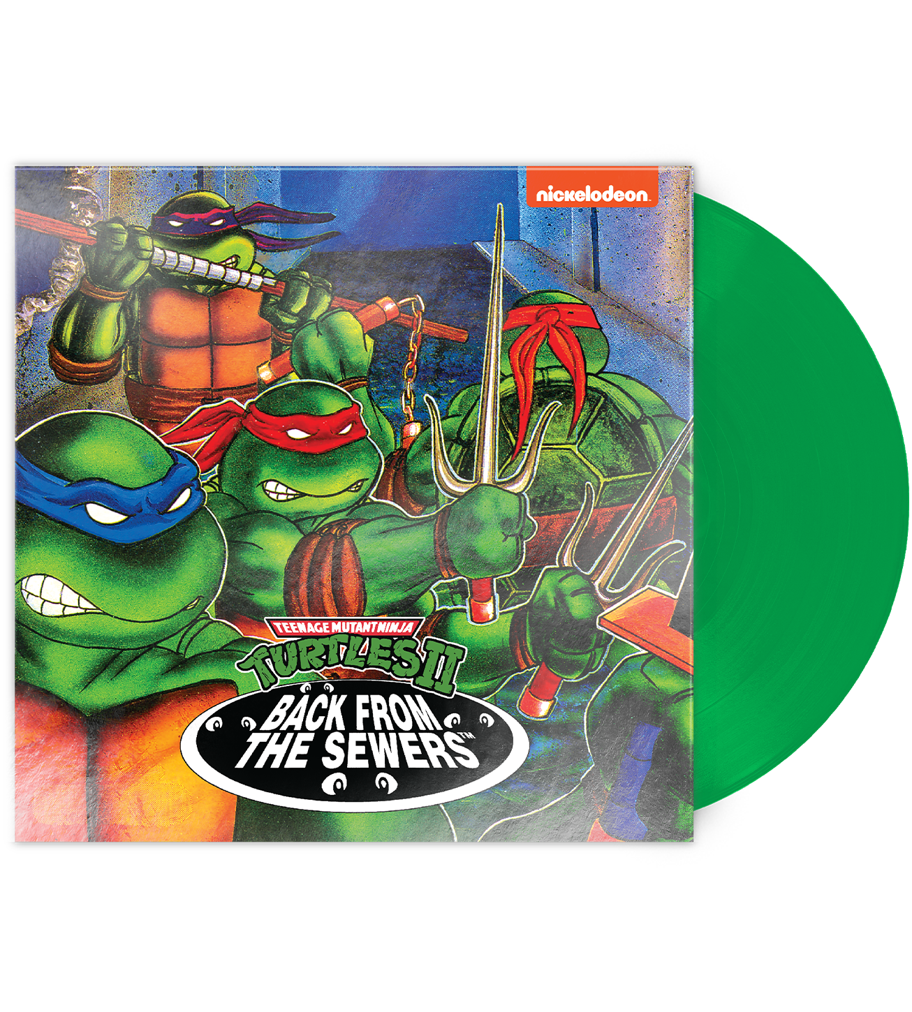 limited-run-tmnt-ii-back-from-sewers-vinyl-green-ooze image 3