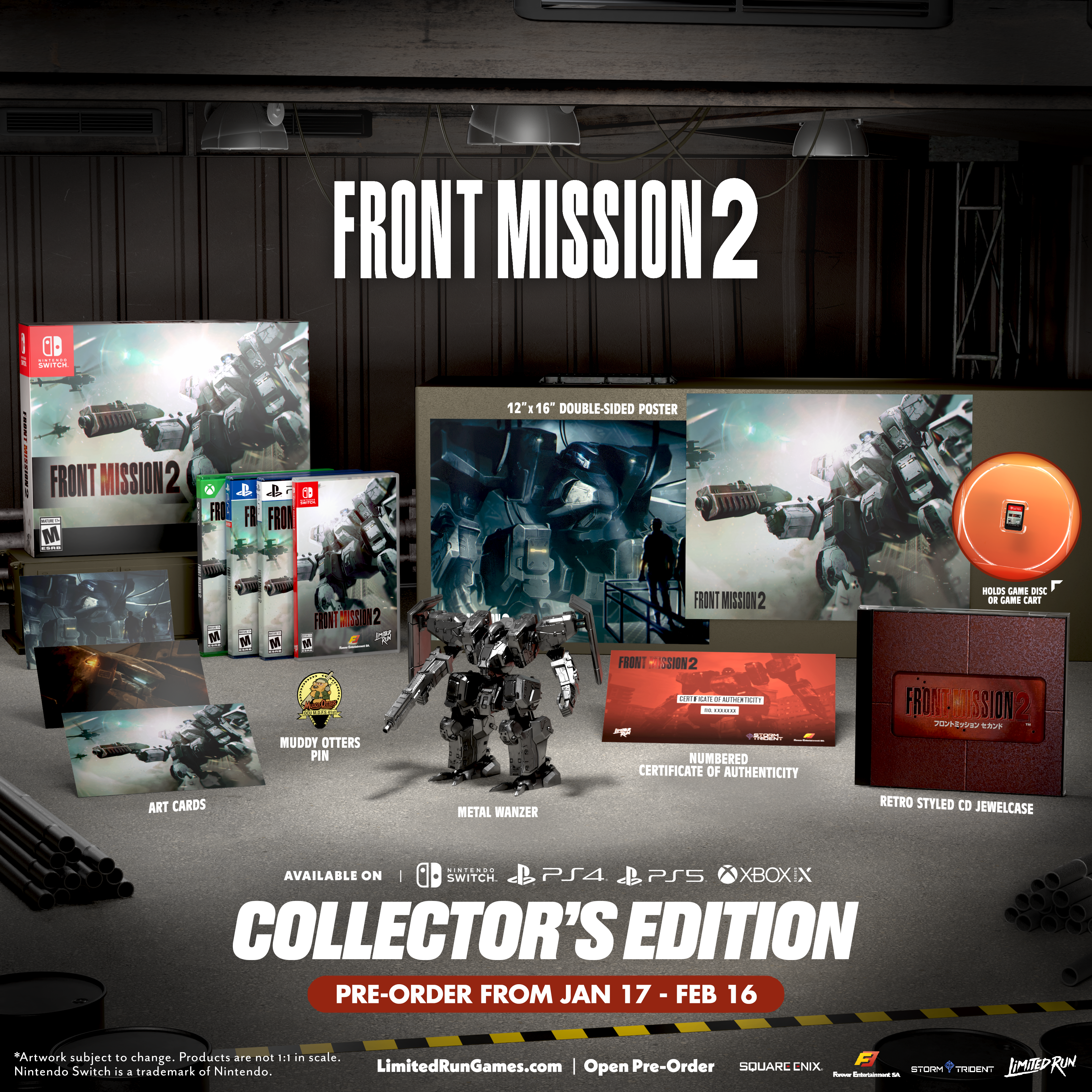limited-run-front-mission-2-remake-switch-spiel-collector-s-edition image 2