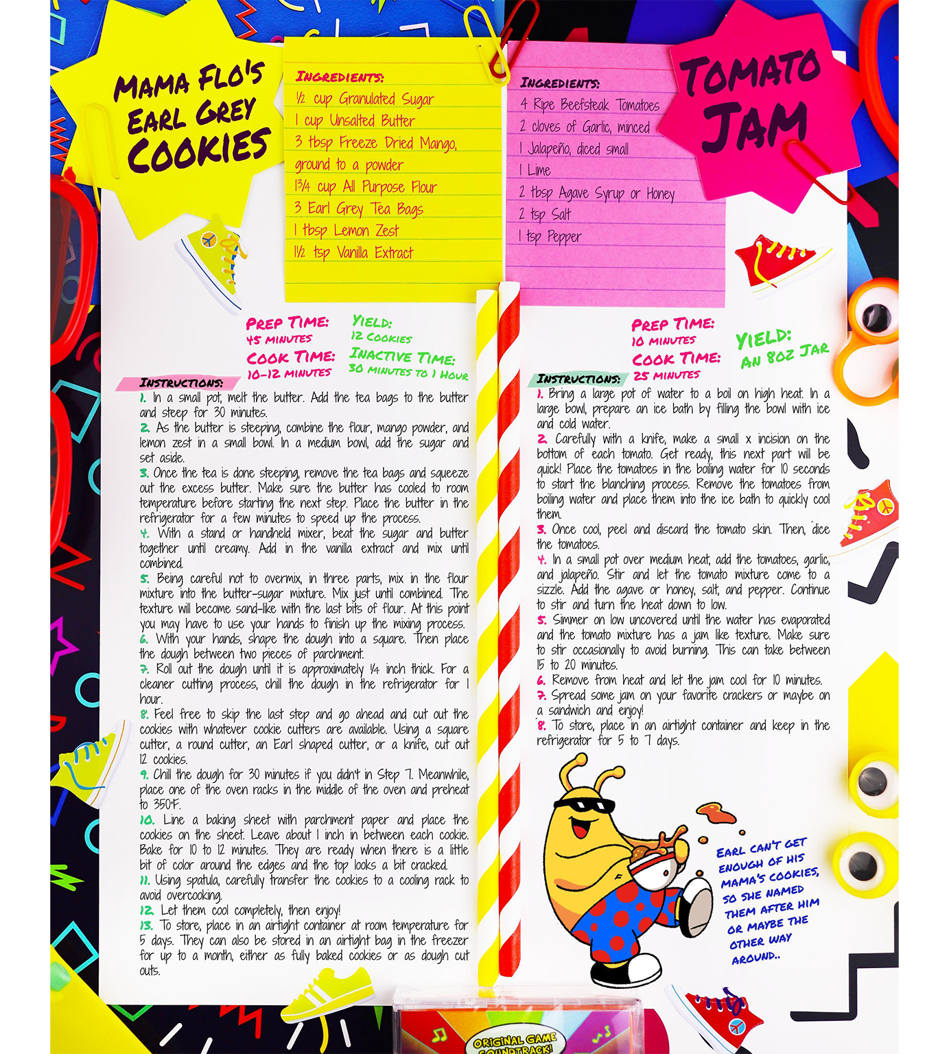 limited-run-toejam-earl-funkotron-kochbuch-hardcover-rezepte image 5