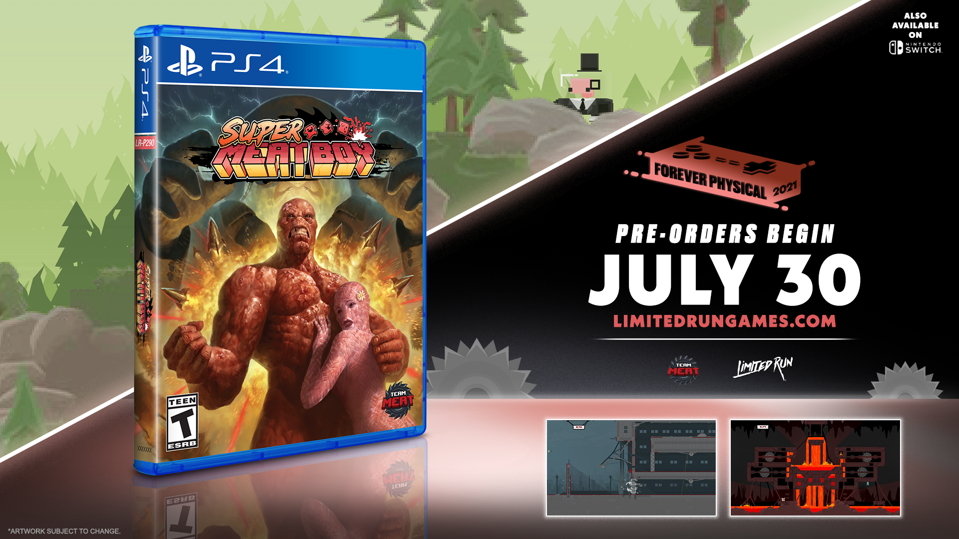 limited-run-super-meat-boy-410-ps4-spiel-mit-anleitung image 2
