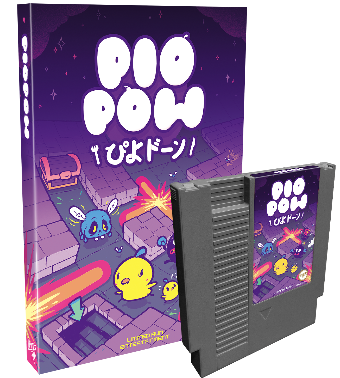 limited-run-games-piopow-nes-modul-standard-edition-roguelite image 1