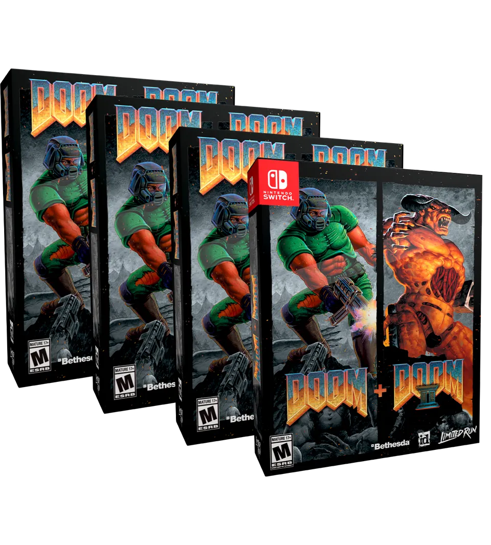 limited-run-doom-doom-ii-switch-spiel-big-box-shooter-edition image 1