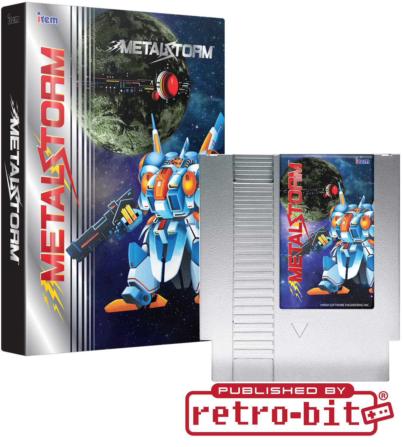 metal-storm-collector-s-edition-nes-spiel-modul-box image 2