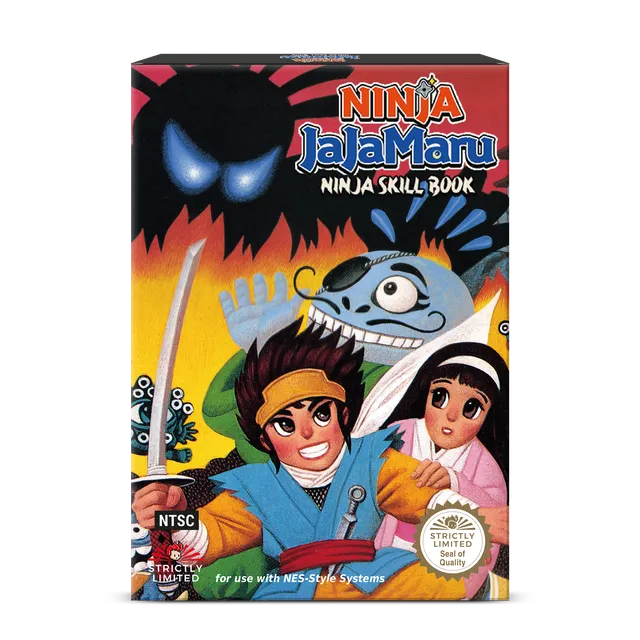 strictly-limited-games-ninja-jajamaru-ninja-skill-book-nes-modul-rpg image 1