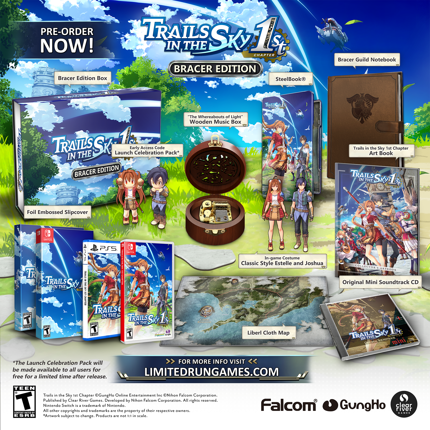 limited-run-trails-in-the-sky-1st-chapter-bracer-edition-spiel-switch image 2