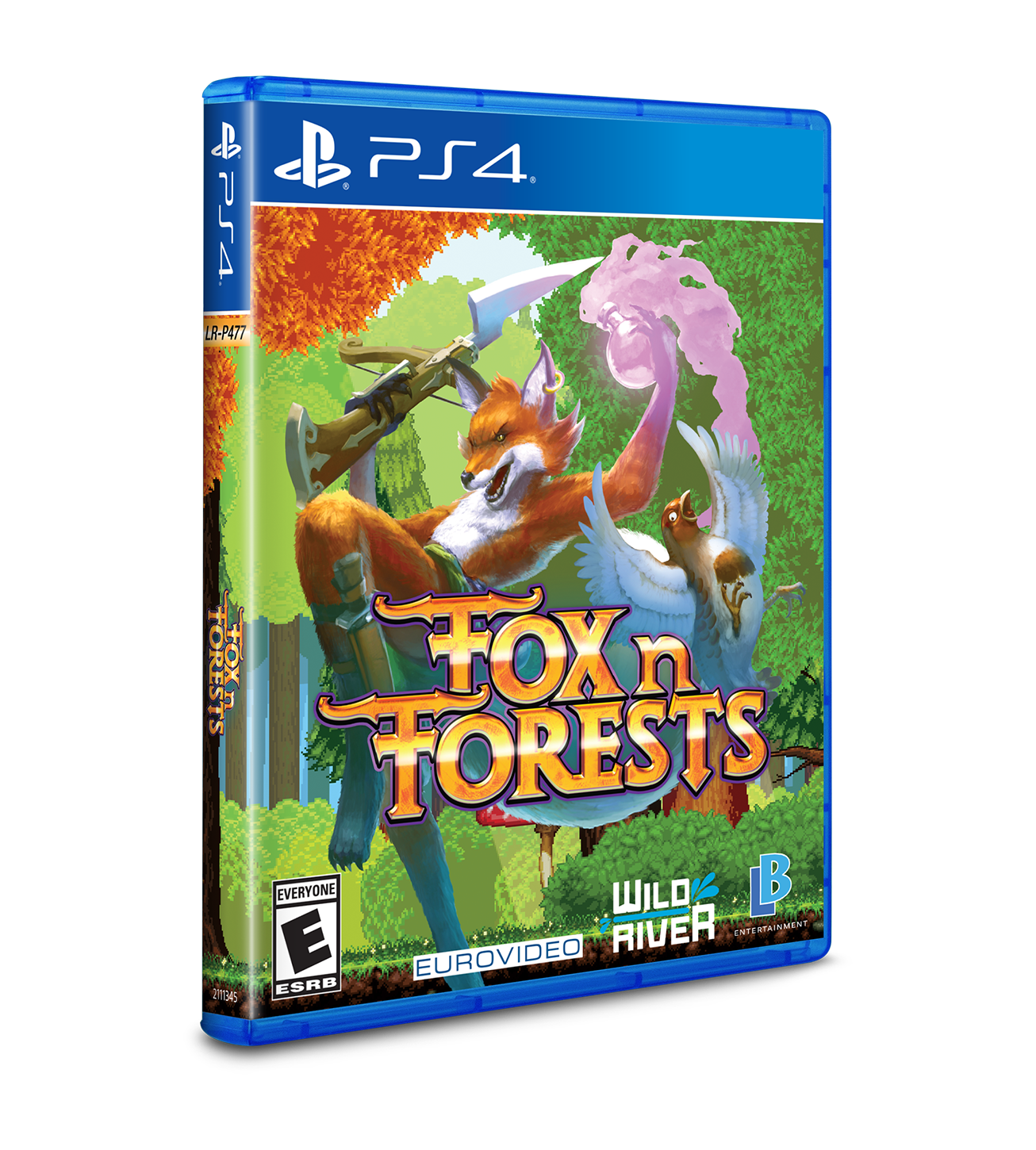 limited-run-561-fox-n-forests-ps4-spiel-jump-and-run-pixel-art image 1