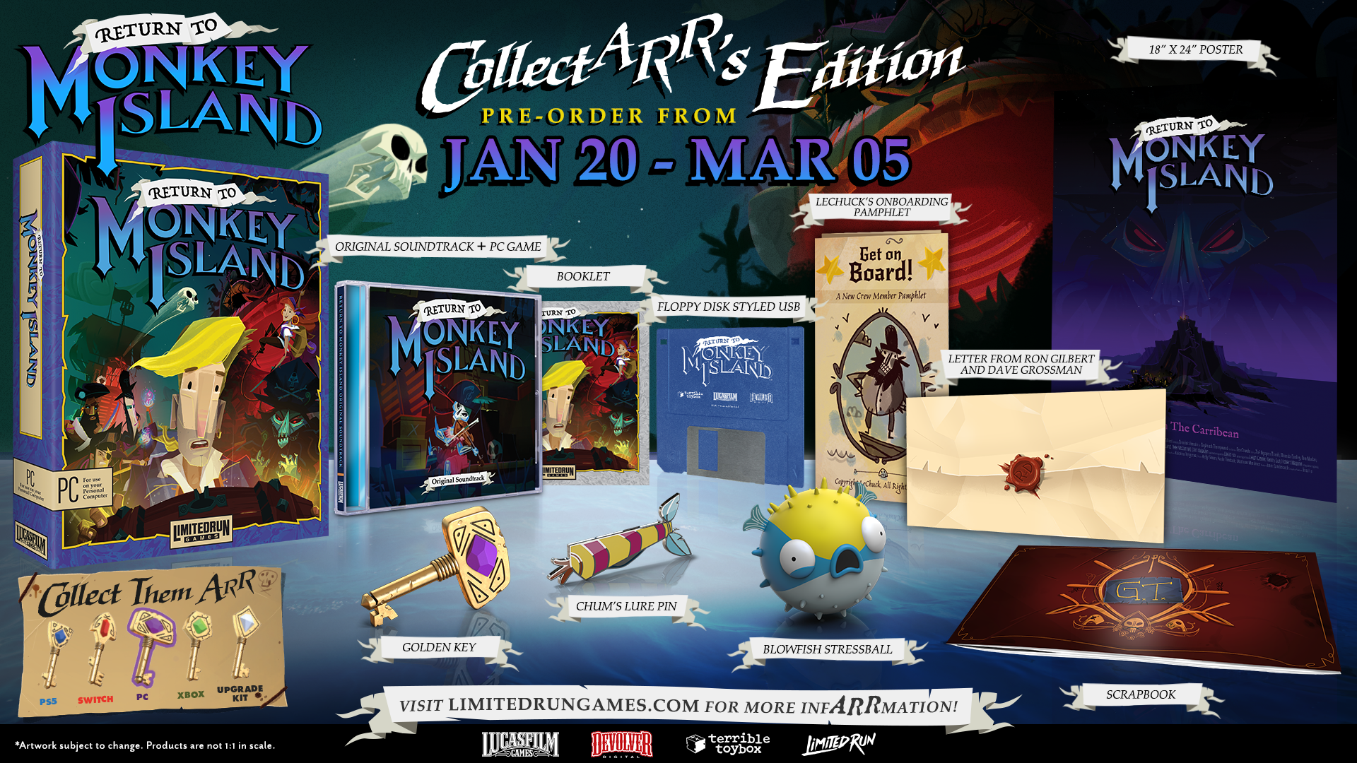 limited-run-return-to-monkey-island-collector-s-edition-pc-spiel-adventure image 3