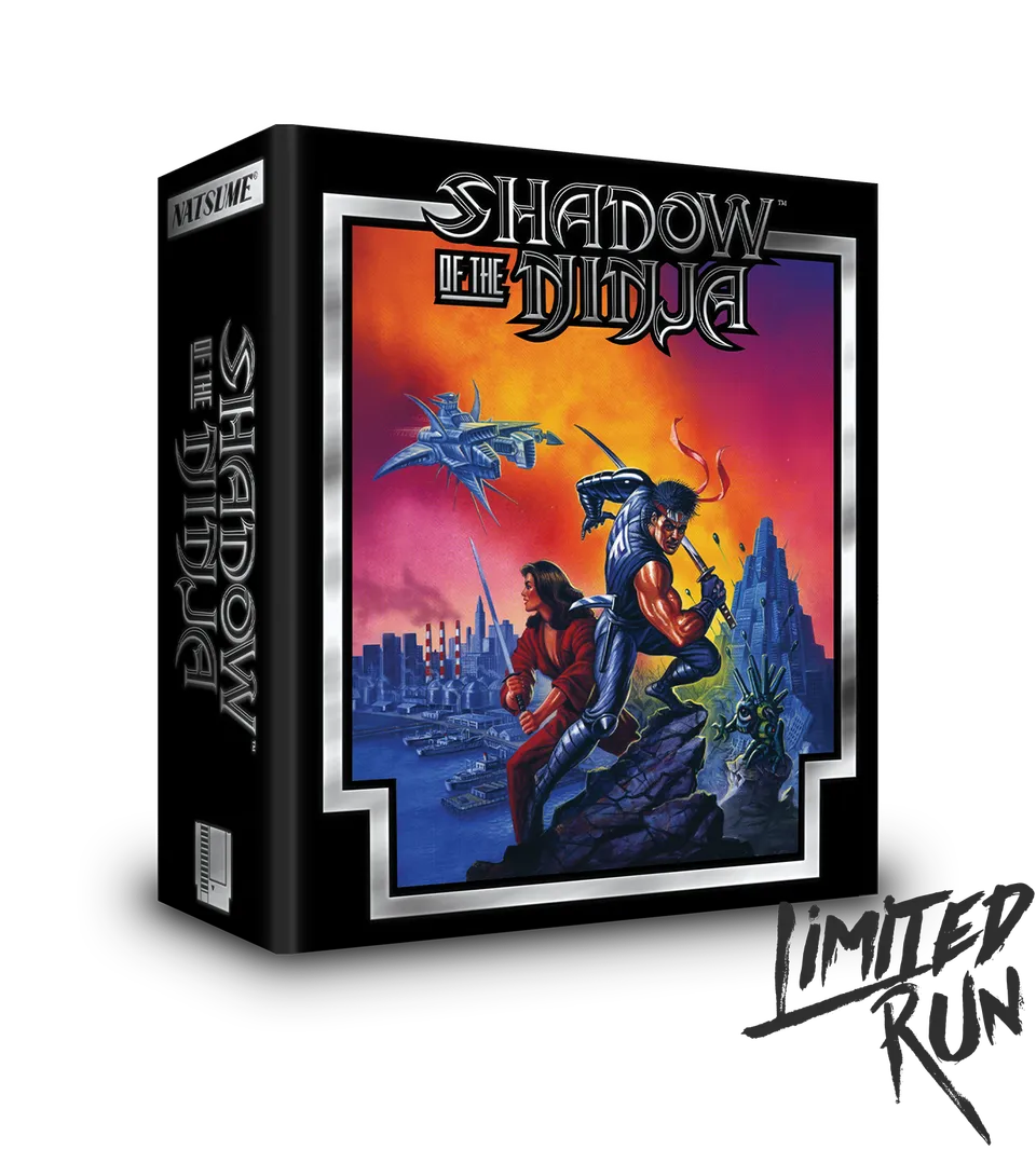 limited-run-shadow-of-the-ninja-nes-sammleredition-modul-grau image 1