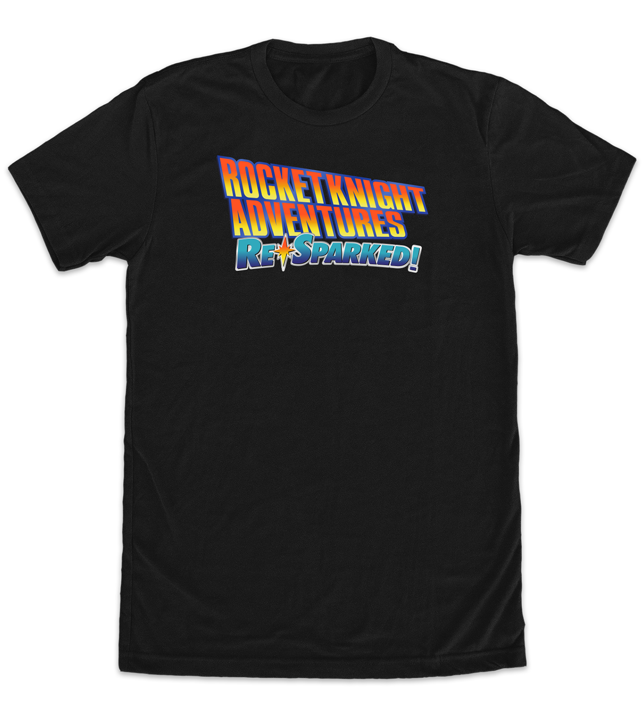 limited-run-rocket-knight-adventures-re-sparked-logo-t-shirt-m image 1