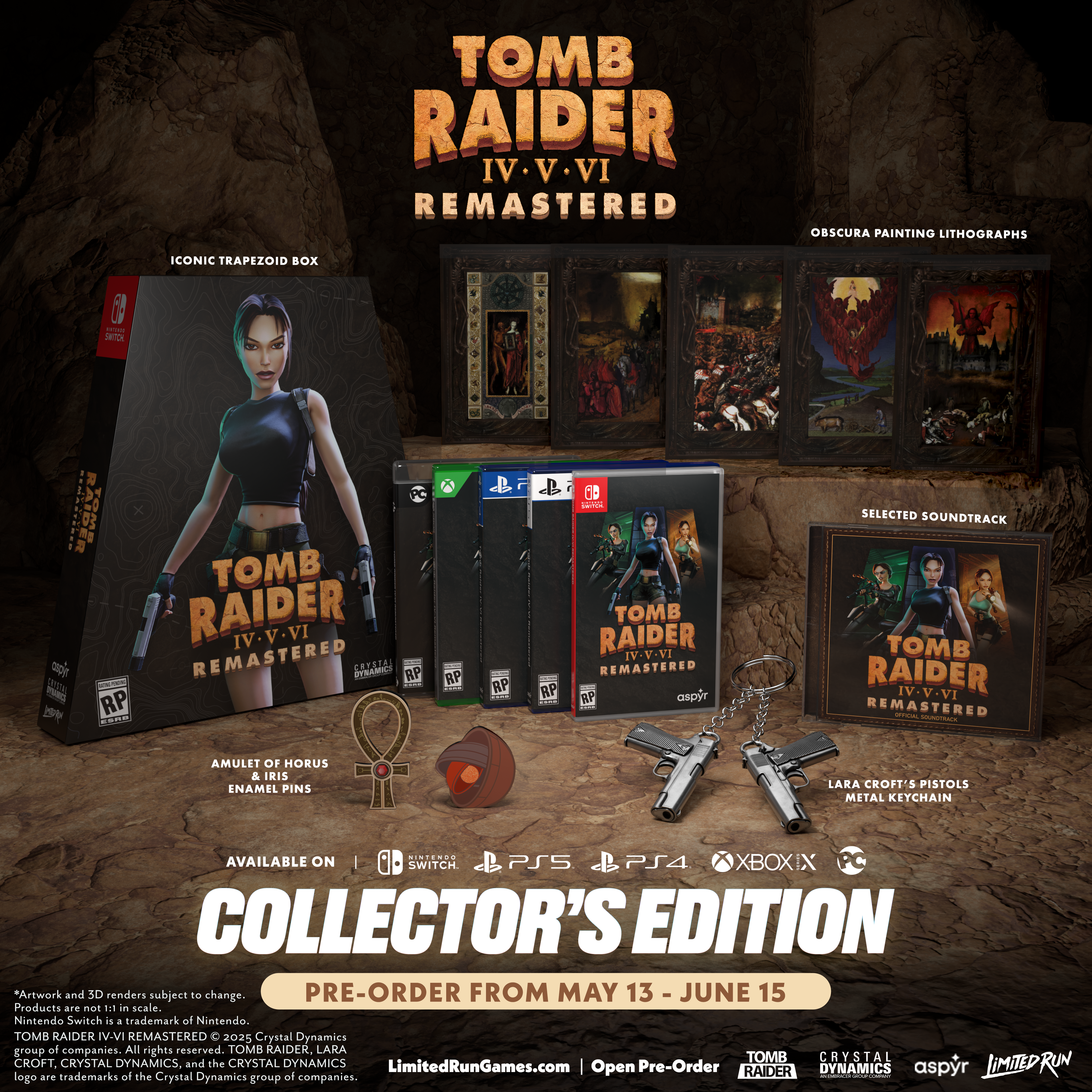 tomb-raider-iv-vi-remastered-collector-s-edition-spiel-switch image 2