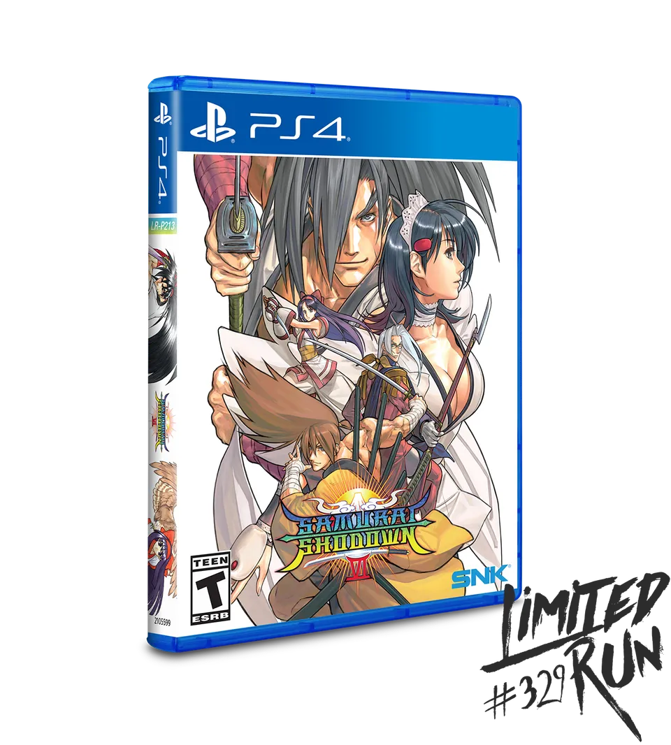 limited-run-329-samurai-shodown-vi-ps4-spiel-disc-kampfspiel image 1