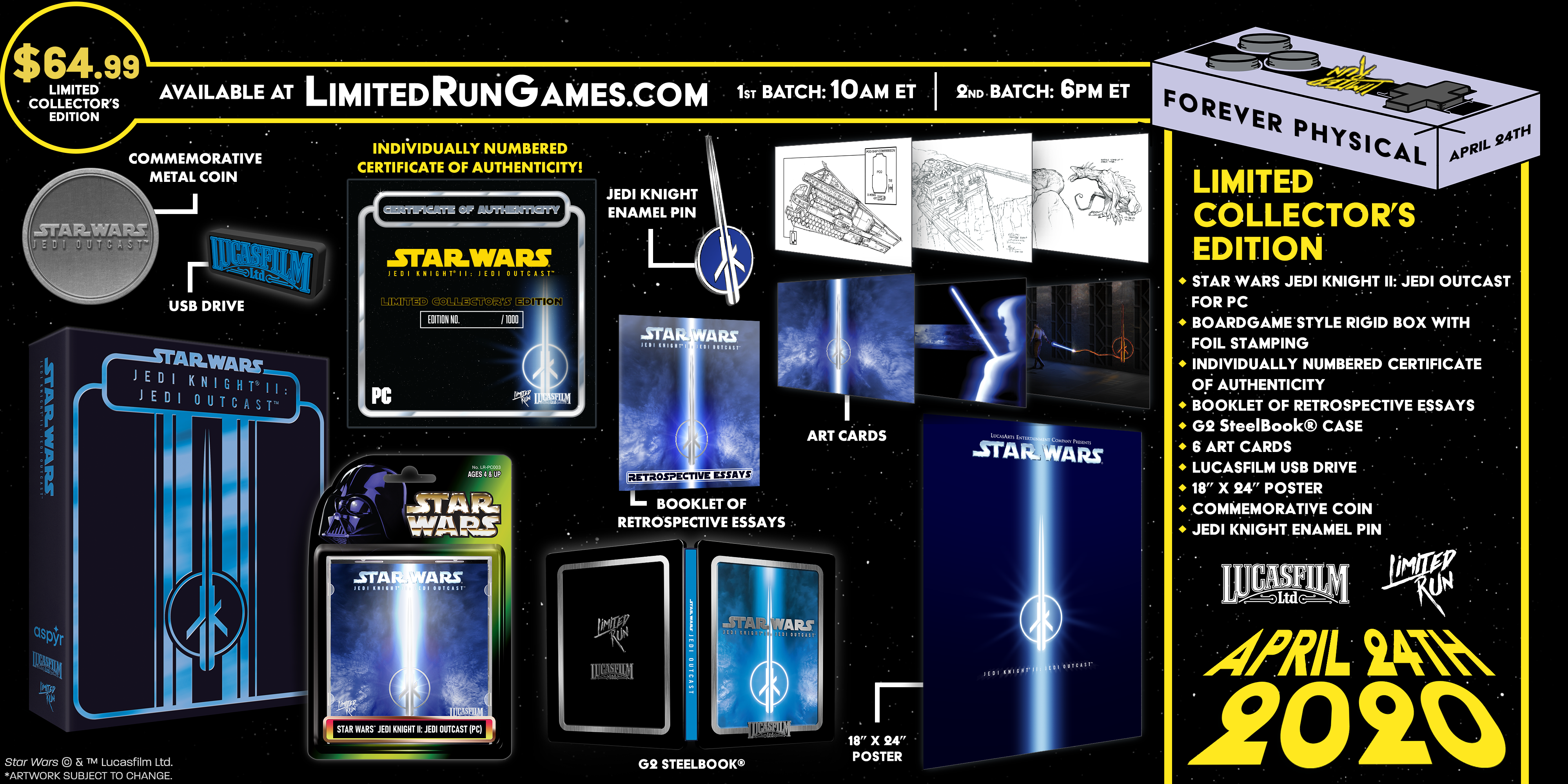 limited-run-star-wars-jedi-outcast-pc-spiel-premium-edition image 2