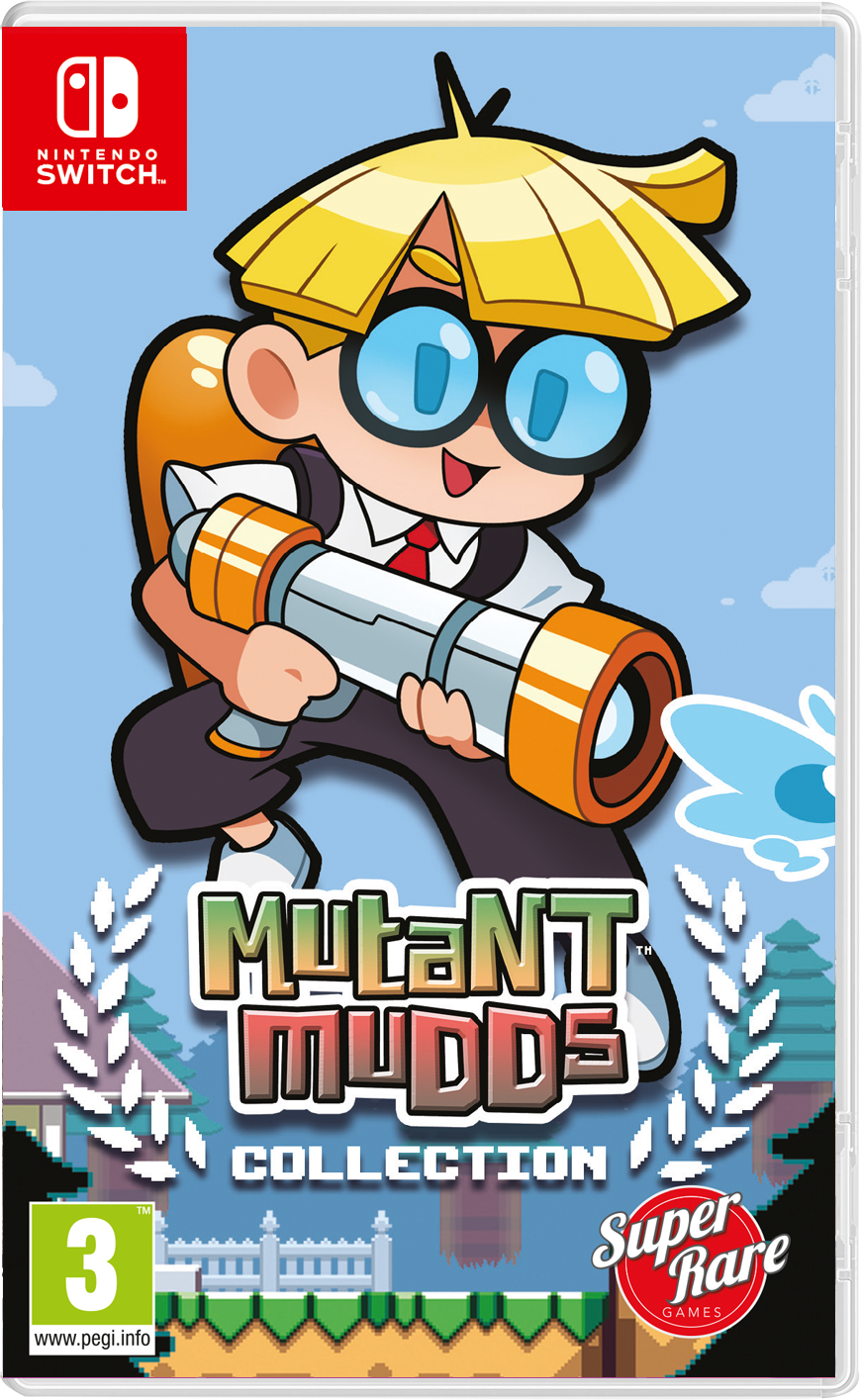 super-rare-games-srg-5-mutant-mudds-collection-switch-spiel-pixel image 1